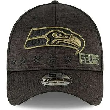Seahawks Heather Black Cap for Fans