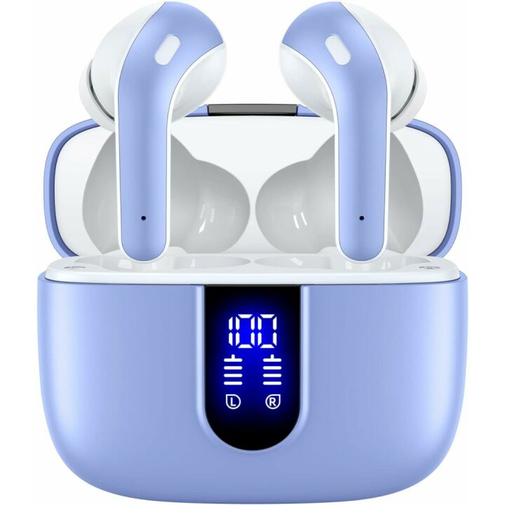 TAGRY Wireless Earbuds - 60H Playtime & IPX5 Waterproof