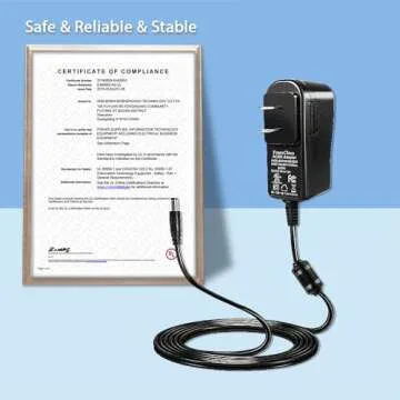 Reliable Ac DC Adapter for Brother P-Touch Label Makers