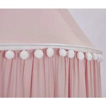 Enchanting SWHRIOPD Princess Bed Canopy for Kids