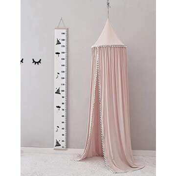 Enchanting SWHRIOPD Princess Bed Canopy for Kids