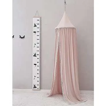 Enchanting SWHRIOPD Princess Bed Canopy for Kids