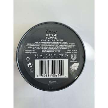 Dove Men+Care Face, Hand and Body Cream, 2.3 Fl Oz (Pack of 24)