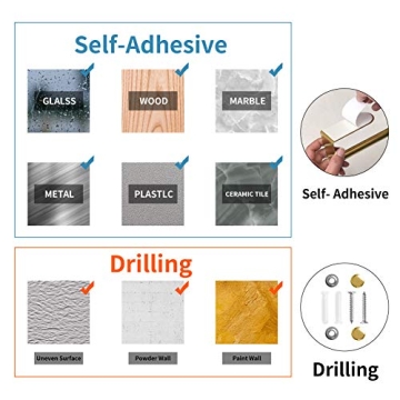 Gold Paper Towel Holder - Elegant & Easy Install