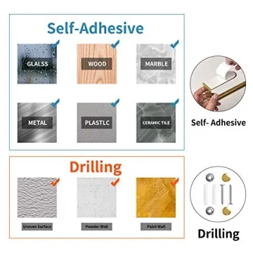 Gold Paper Towel Holder - Elegant & Easy Install