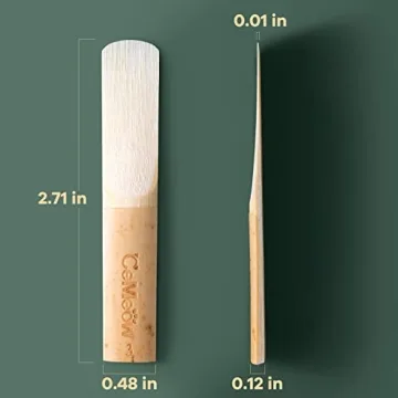 Clarinet Reeds 2.5 - CeMeow 10-Pack for Beginners