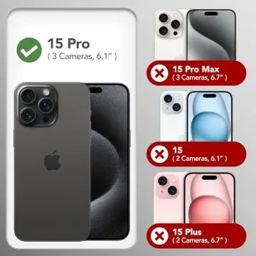 GONEZ for iPhone 15 Pro Case Compatible with Magsafe, [Screen Protector + Camera Lens Protector], Soft Silicone Shockproof Anti-Scratch Full Body Protective Phone Case 6.1" 2023, Stone