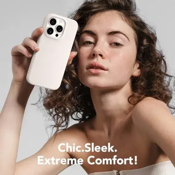 GONEZ for iPhone 15 Pro Case Compatible with Magsafe, [Screen Protector + Camera Lens Protector], Soft Silicone Shockproof Anti-Scratch Full Body Protective Phone Case 6.1" 2023, Stone