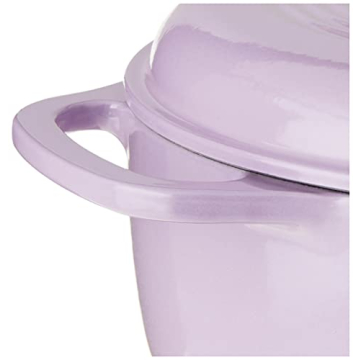 Lodge Enameled Cast Iron Dutch Oven 6 Quart Lilac