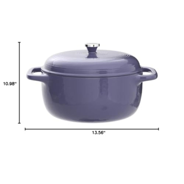 Lodge Enameled Cast Iron Dutch Oven 6 Quart Lilac