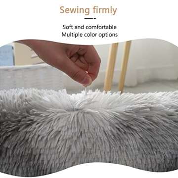 SEAHOME Non Slip Bathroom Rug Set 3 Pc - Plush Comfort