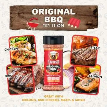 Flavor God BBQ Rub - Natural Spice for Grilling and More