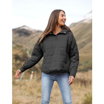 Stylish AMEBELLE Women's Oversized Puffer Jacket