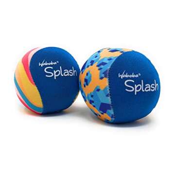 Waboba Splash Water Bouncing Ball (Colors May Vary) (Double Pack)
