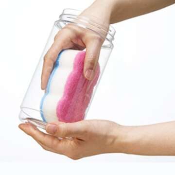 Komax Salad Bottle Set of 2, with Leak Proof Salad Sauce Dressing Case (Pink, Green)