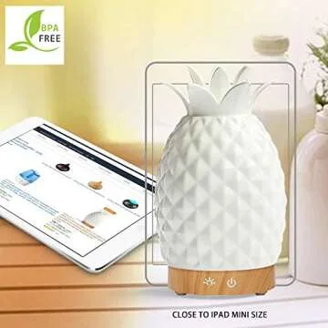 Tranquility in Style Round Rich Essential Oil Diffuser