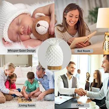 Tranquility in Style Round Rich Essential Oil Diffuser