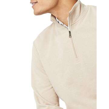 Amazon Essentials Men's Lightweight Quarter-Zip Sweatshirt