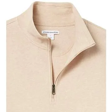 Amazon Essentials Men's Lightweight Quarter-Zip Sweatshirt