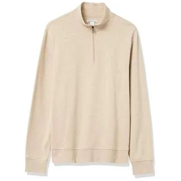Amazon Essentials Men's Lightweight Quarter-Zip Sweatshirt
