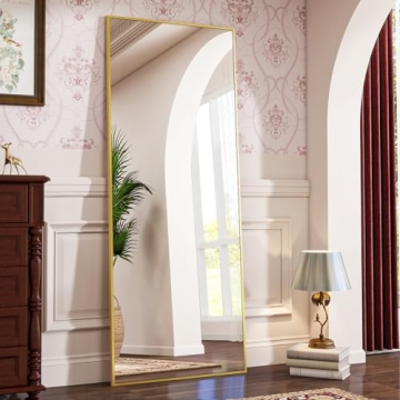 Stylish BEAUTYPEAK Full Length Mirror for Home Decor
