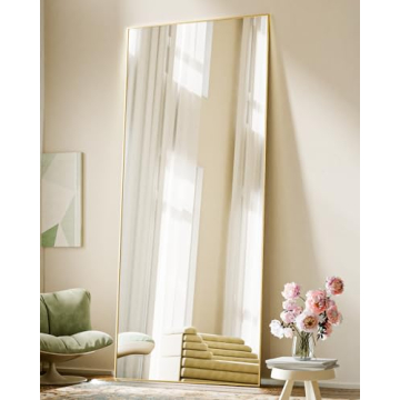 Stylish BEAUTYPEAK Full Length Mirror for Home Decor