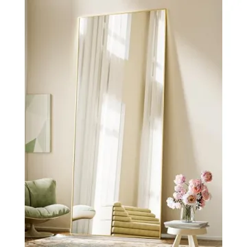 Stylish BEAUTYPEAK Full Length Mirror for Home Decor