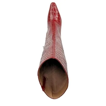 Stylish Sam Edelman Sylvia Knee High Boot in Scarlet Cherry