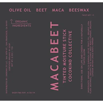 COCOKIND Organic Macabeet Tinted Stick for Hydration