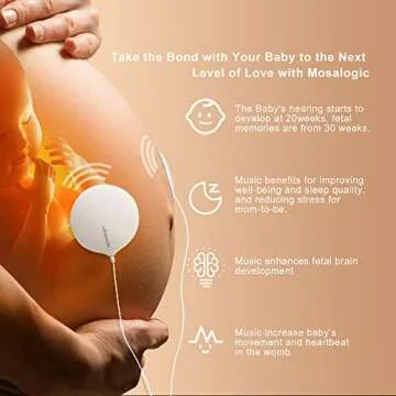 Mosalogic Baby Bump Headphones for Bonding with Baby