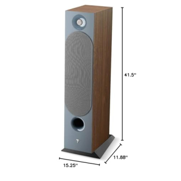 Focal Chora 826 Floor Standing Speakers in Dark Wood
