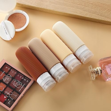 Mrsdry Travel Bottles - Leak Proof 3oz Silicone Containers