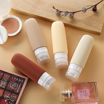 Mrsdry Travel Bottles - Leak Proof 3oz Silicone Containers