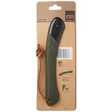 Bahco 396-LAP Laplander Folding Saw, 9-Inch Blade, 7 TPI, Green