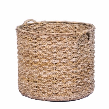 Wholestory Collective Large Wicker Storage Basket for Home