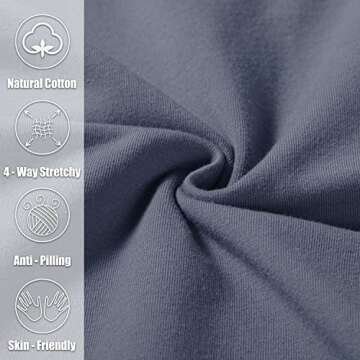 Comfortable Cotton Yoga Sweatpants for Men by Pudolla