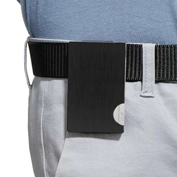 furid Card Holder Mens Wallet: Slim Minimalist Wallet with Money Clip- RFID Blocking Credit Card Holder, Front Pocket Wallet Gift