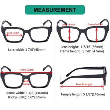 Stylish Eyekepper Ladies Oversized Reading Glasses 4 Pack
