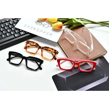 Stylish Eyekepper Ladies Oversized Reading Glasses 4 Pack