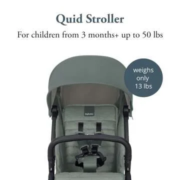 Inglesina Quid Stroller for Travel - Lightweight & Safe