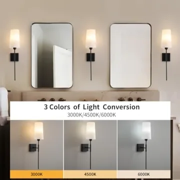 Rechargeable Wireless Wall Sconces - Effortless Elegance