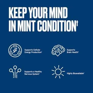 Bulletproof Cool Spearmint Methyl B-12 Lozenges, 60 Count, Supplement for Energy and Nerve Function