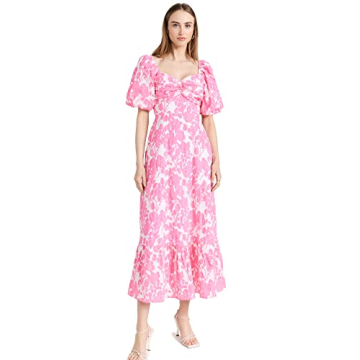 Free the Roses Women's Floral Maxi Dress for Summer Events