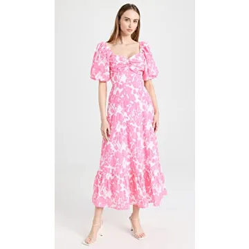 Free the Roses Women's Floral Maxi Dress for Summer Events