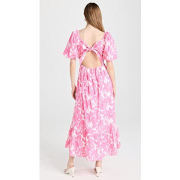 Free the Roses Women's Floral Maxi Dress for Summer Events