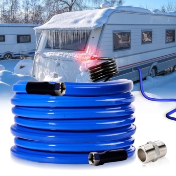Yurnomy 30FT Heated RV Water Hose -45℉ Antifreeze for Garden Use