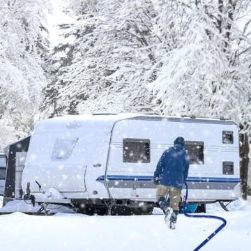 Yurnomy Heated RV Water Hose 30FT Antifreeze -45℉