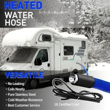 Yurnomy Heated RV Water Hose 30FT Antifreeze -45℉