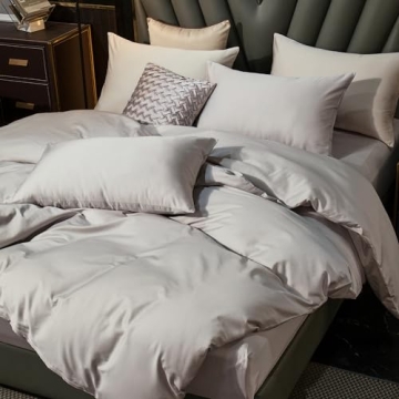 MooMee Luxury 600 TC Cotton Duvet Cover Set - Queen Size