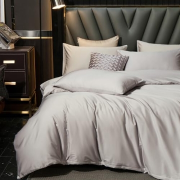 MooMee Luxury 600 TC Cotton Duvet Cover Set - Queen Size